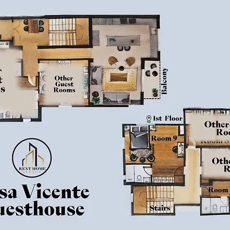 7min From And Se Velha - Ac - Work Desk - Wifi 300mbs Otel Coimbra